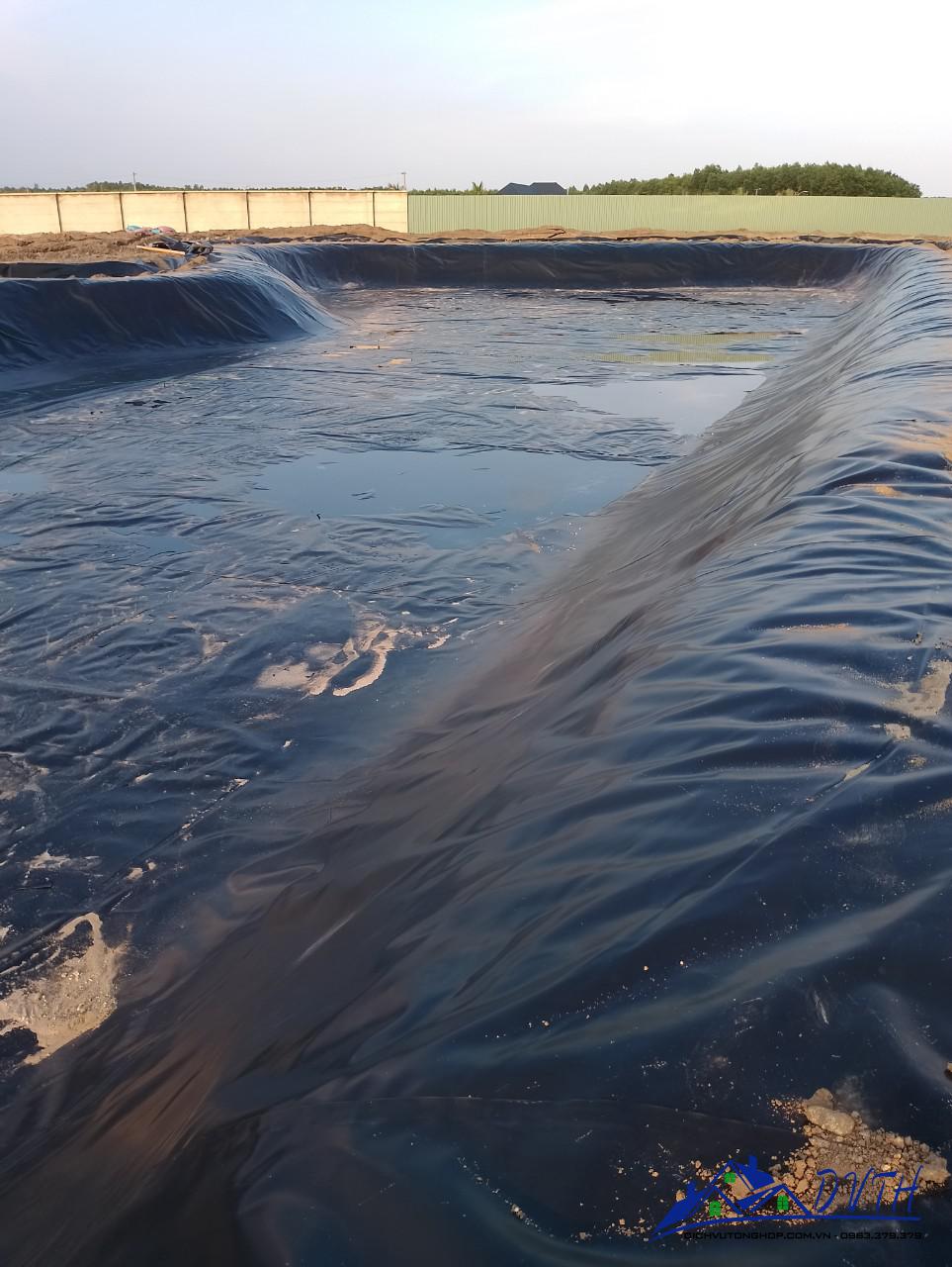 Bạt lót hồ tại Vĩnh Phúc